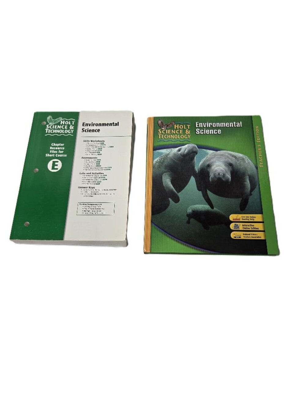 Holt Environmental Science Teacher Edition Resources Short Course E Grades 6-8